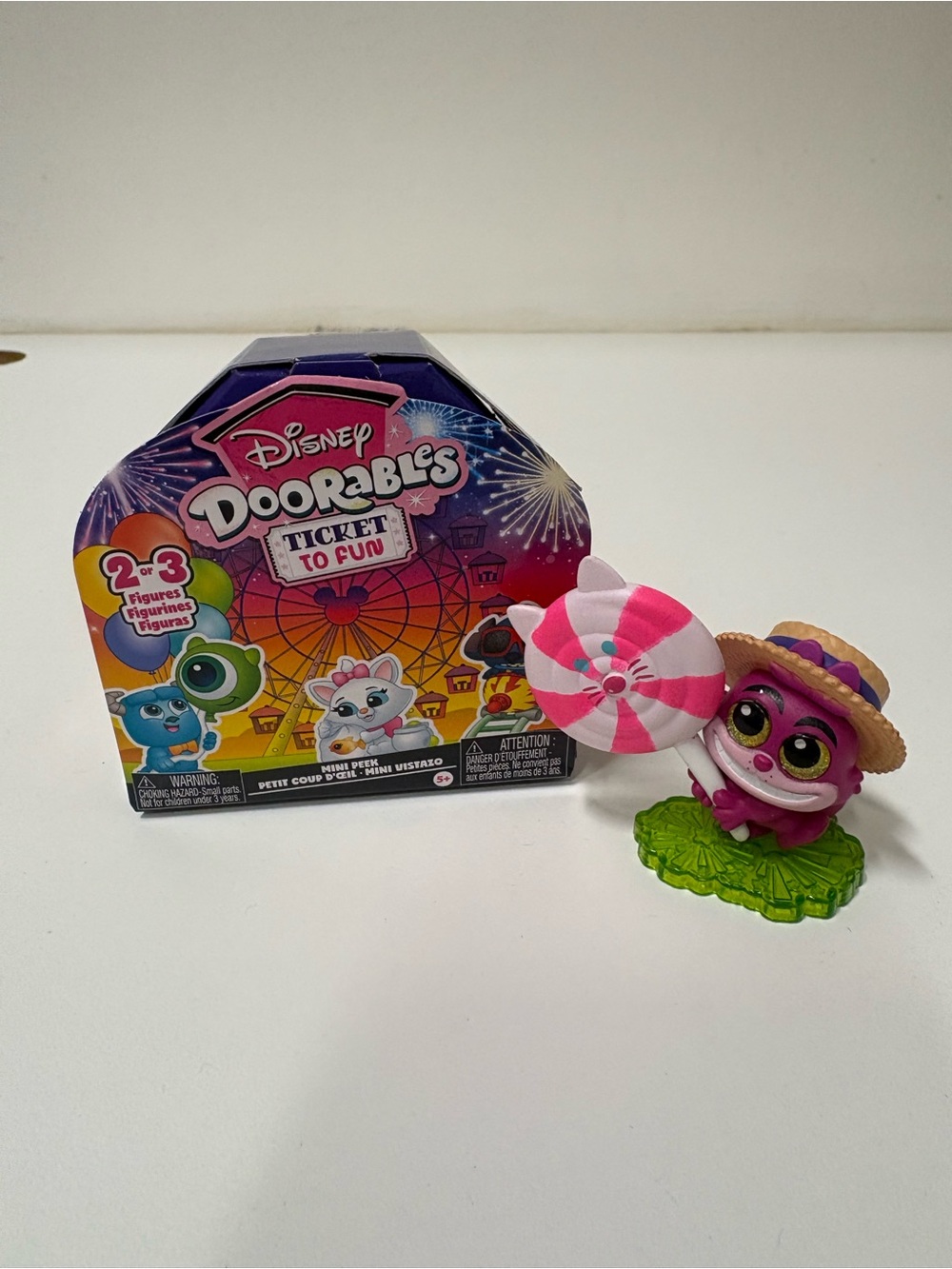 Disney Doorables Ticket to Fun Festival Cheshire Cat SPECIAL EDITION Figure